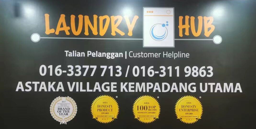 New LaundryHub Outlet in Astaka Village Kempadang Utama, Kuantan