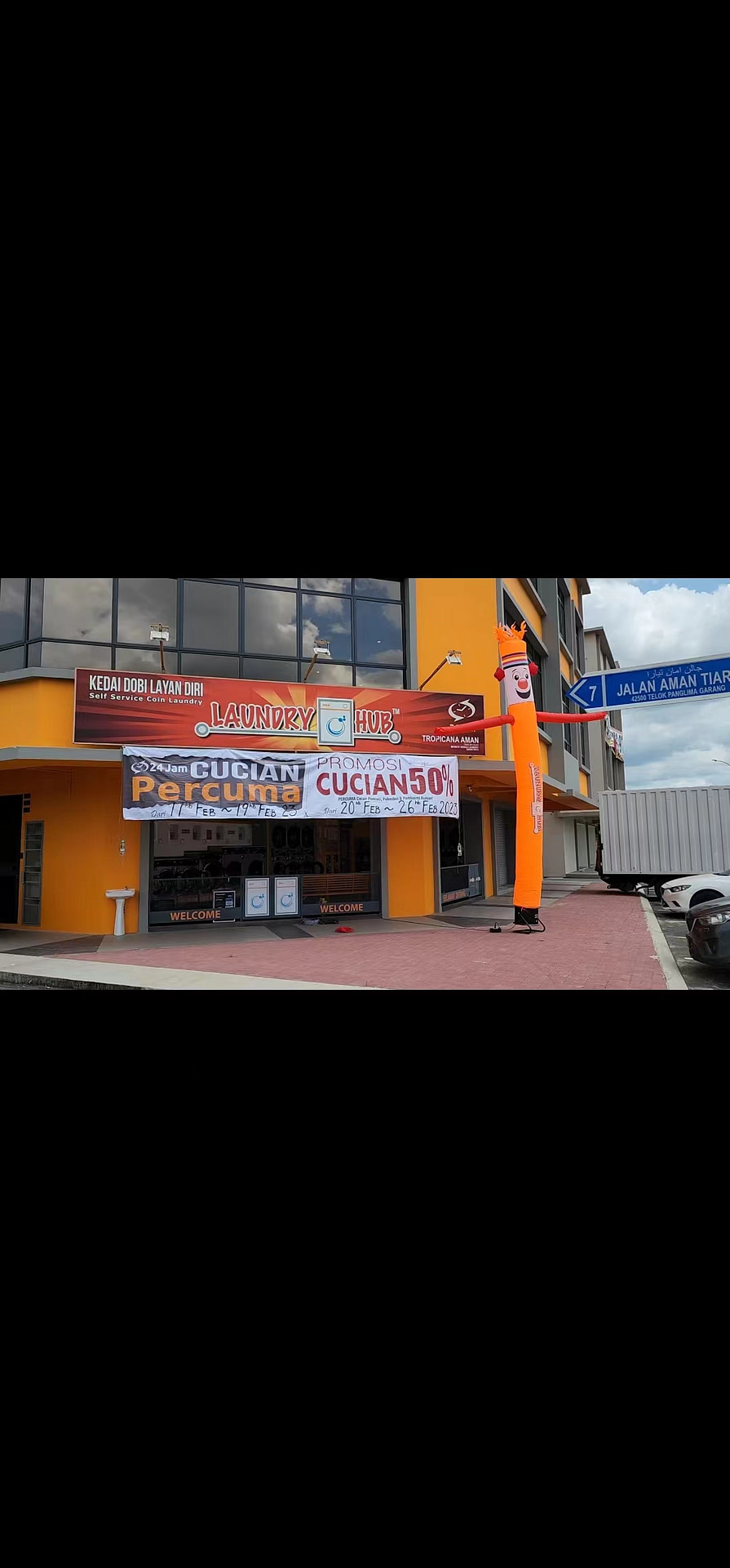 New LaundryHub Outlet in Tropicana Aman, Telok Panglima Garang